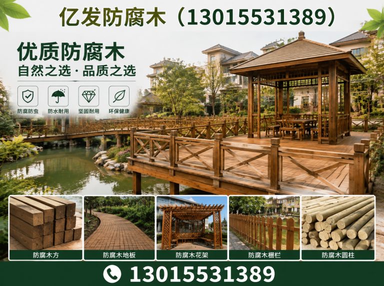 巩义市亿发防腐木展示图