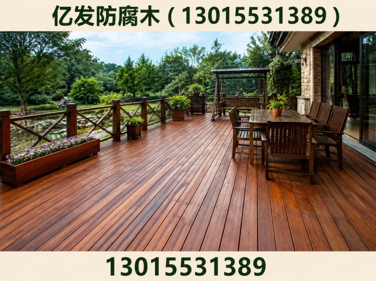 巩义市防腐木凉亭展示图